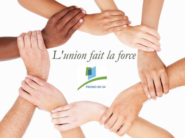 Promo IDF54, solidarité avec Emmaüss