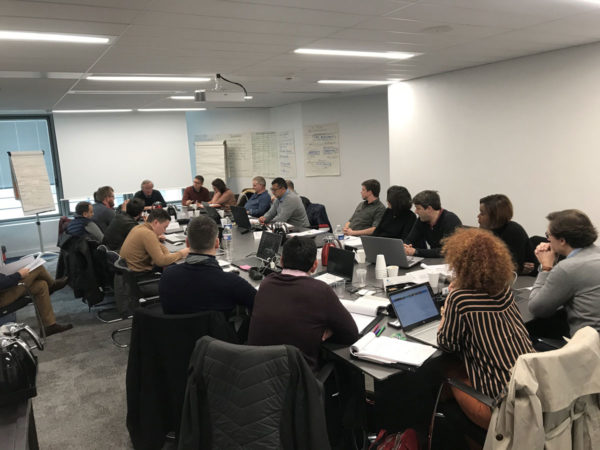 Réunion projet promo ESJDB IDF54 et l'association Emmaüs