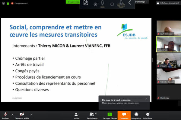 Rencontres du Mercredi de l’Esjdb #1 Rencontres du Mercredi de l'Esjdb #1