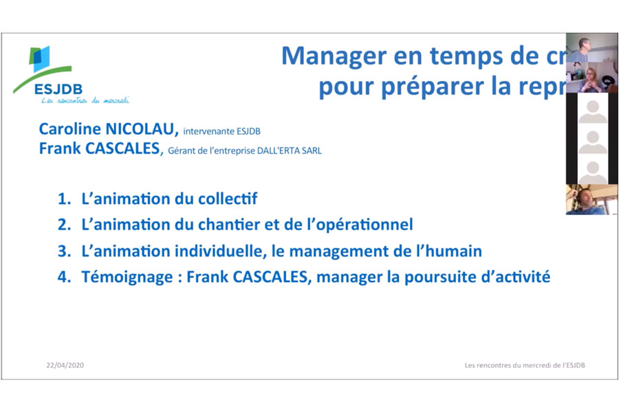 Rencontre Mercredi 22 avril ESJDB Rencontre Mercredi 22 avril ESJDB